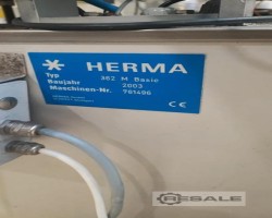 Maschine: HERMA 362 M Basic Dosenetikettiermaschinen