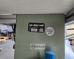 Maschine: GIULIANELLI GPU-S halbautomatische Heissprägepresse