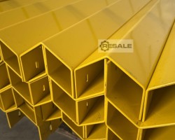 Maschine: SSI SCHäFER H 1.000 mm / width:120 mm Ständerschutz Rammschutz Anfahrschutz