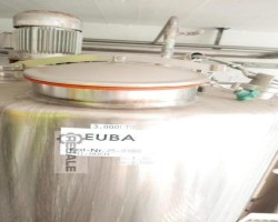 Maschine:  3.000 Liter   V2A Edelstahltanks Rührwerkstank