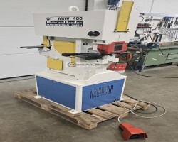 Maschine: MUBEA MIW 400 Profilstahlscheren