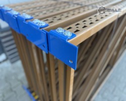 Maschine: ALSER NS 4.900x1.050mm / C80x40x2,00mm Palettenregalständer Regalständer Ständer Regal