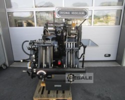 Maschine: HEIDELBERG TIEGEL A4 MIT HEISSFOLIENPRÄG. 