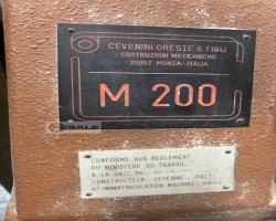 Maschine: CEVENINI M200 Gummischneidemaschinen