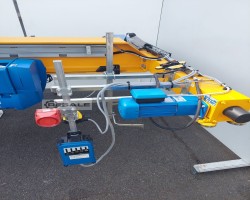 Maschine: ABUS ELV 3.2 T x 9090 mm Einträger-Brückenkran / Hallenkran