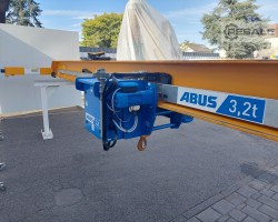 Maschine: ABUS ELV 3.2 T x 9090 mm Einträger-Brückenkran / Hallenkran