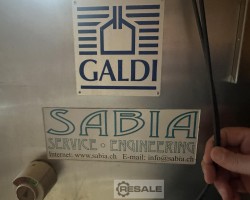 Maschine: GALDI YR8 Becherfüll- und Verschliessmaschinen