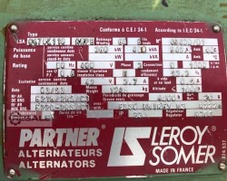 Maschine: NADROWSKI B5 S3 + G IV Dampfturbine