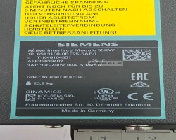 Maschine: SIEMENS 6SL3100-0BE25-5AB0 Servomodule