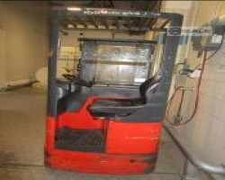 Maschine: LINDE  Fahrhubwagen Fahrersitz Kabine