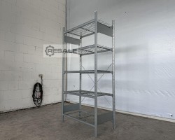 Maschine: META CLIP Abm.: 2.000 x 535mm Fachbodenregale