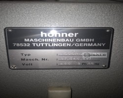 Maschine: HOHNER Accord 25/40 Heftmaschinen