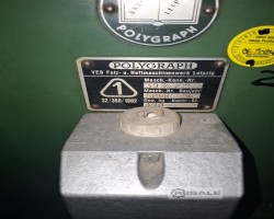 Maschine: POLYGRAPH 39 3/4 /2 Fadenheftmaschine