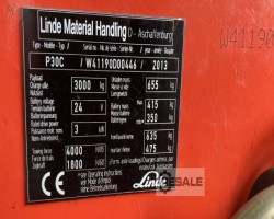 Maschine: LINDE P30C Linde P30C