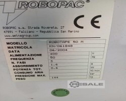 Maschine: ROBOPAC ROBOTAPE 50 M Kartonverschliessmaschinen