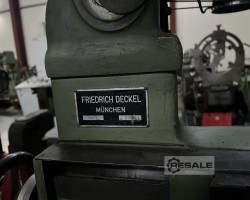 Maschine: DECKEL GK12 Gravierfräsmaschinen