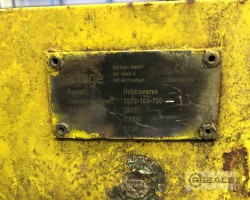 Maschine: BARLAGE 57,5 Hubtraversen