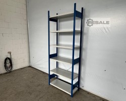 Maschine: META CLIP Abm.: 2.490x435m Fachbodenregale