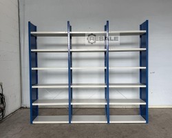 Maschine: META CLIP Abm.: 2490 x 435mm Fachbodenregale