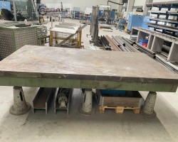 Maschine: RüBENACH 300 x 150 cm Anreißplatte