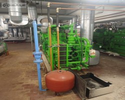 Maschine: JENBACHER J 208 GS-C Blockheizkraftwerke (BHKW)