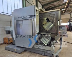 Maschine: DECKEL MAHO DMU 80 P duoBlock CNC Fräsmaschinen