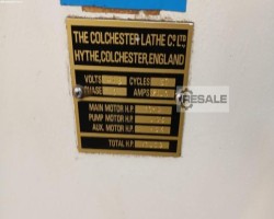 Maschine: COLCHESTER TRIUMPH 2500 Universaldrehmaschinen bis 800 mm Umlaufdurchmesser über Bett
