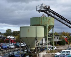 Maschine:  3x90 cbm + 1x115 cbm Verladesilos