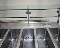 Maschine: LOHBERGER  Speiseausgabe Brainmarie Wasserbad 5 Becken