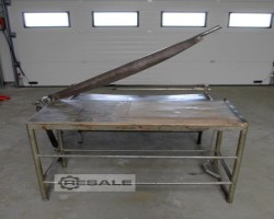 Maschine: BIAGOSCH + BRANDAU  Papierschneider