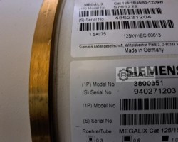 Maschine: SIEMENS Megalix CAT 125/15/40/80-122GW Röntgen Röhre