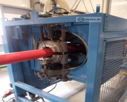 Maschine: WEBER DS 8.5 PVC Buis-lijn tot 160 m Extruder