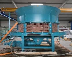 Maschine: GERMATEC SRB 1200 Siebrundbeschicker 1.200 mm Ø