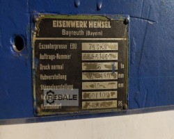 Maschine: EBU 75 SKU Exzenterpressen