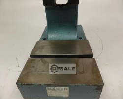 Maschine: MäDER DLP 1700 HV Direktwirkende Druckluftpresse Presse 17 kN