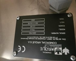 Maschine: COMERCIAL ARQUE TF2-K Etikettiermaschinen