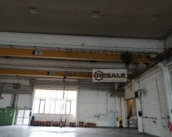 Maschine: STAHL EL-A10-20,410 E Laufkran Hallenkran Brückenkran Kran 1t/20m