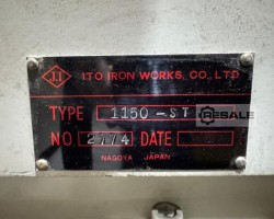 Maschine: ITOH 115 ST Papierschneider