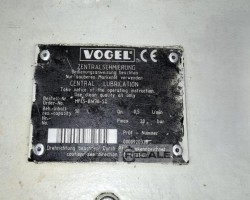 Maschine: VOGEL MFE5-BW30 + KFG1-5W2 Zentrale Öl- und Fettschmieranlage,