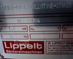 Maschine: LIPPELT Mini Rustica Guillotine + Sta Brötchenanlagen