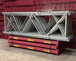 Maschine: SSI SCHäFER PR 600 22,50 lfm. Palettenregale