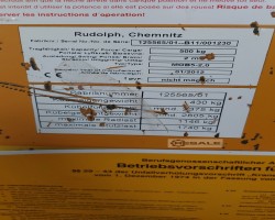 Maschine: VETTER-RUDOLPH MOB 5-2.0 Selbststehender versetzbarer Säulenschwenkkran