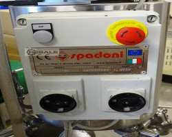Maschine: SPADONI DCBL/80 Horizontaler Blattfilter