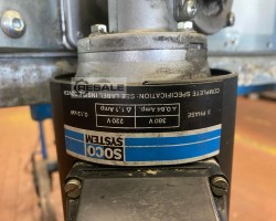 Maschine: SOCO SYSTEM 90 degrees Grad Rollenbahnkurve