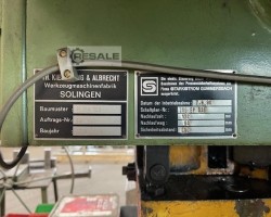 Maschine: KIESERLING Pedru 100 Exzenterpressen