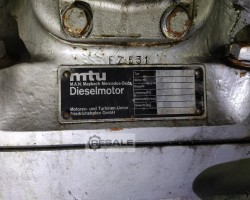 Maschine: MTU EZ531, Type MB16v652 Dieselgeneratoren