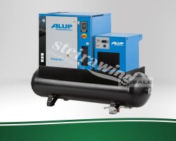 Maschine: AGRE-ALUP Allegretto 5 + 10 270 FU Schraubenkompressor drehzahlgeregelt