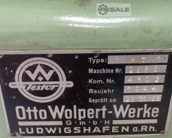 Maschine: OTTO WOLPERT-WERKE Testor HT-1 Härteprüfer
