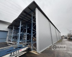 Maschine: OHRA hall K Regalhalle aus Kragarmregalen und Palettenregalen