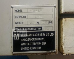 Maschine: MAZAK FH-4800 Fräszentren